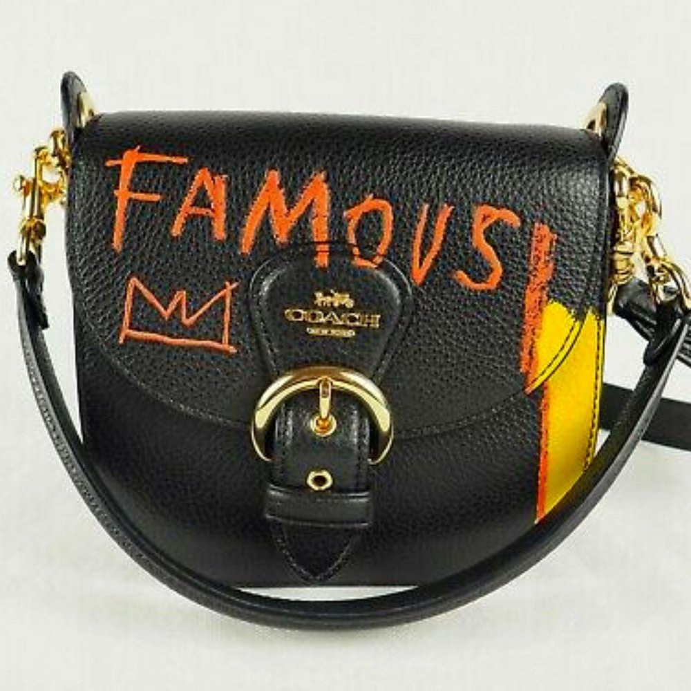 Coach X Jean Michel Basquiat Kleo Shoulder Bag 17